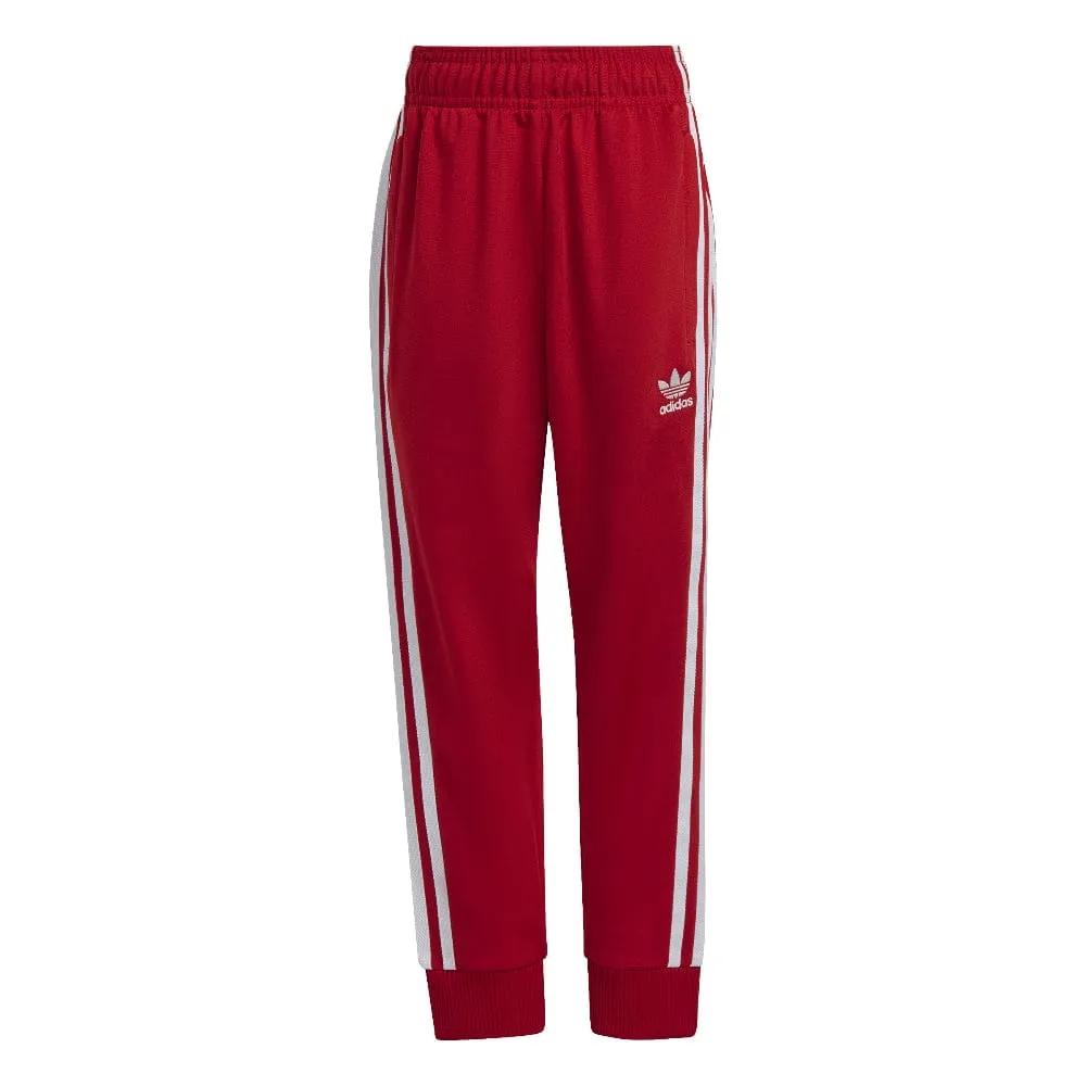 adidas Childrens SST Tracksuit - Red