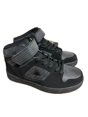 Aerosport High Top Youth Kids Running Shoes Sneakers Runners - Black