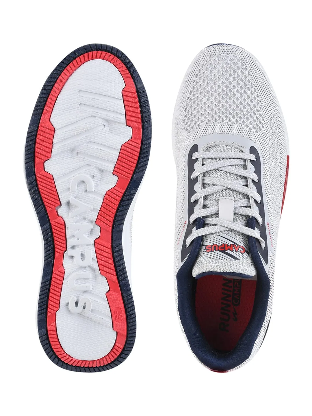 DIME Grey Men's Running Shoes