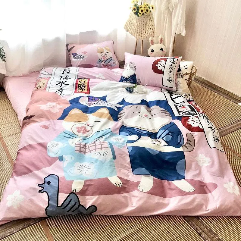 Kawaii Fantasy Bedding Sets