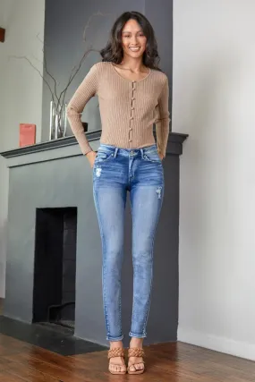 Medium Wash KanCan Skinny Jeans