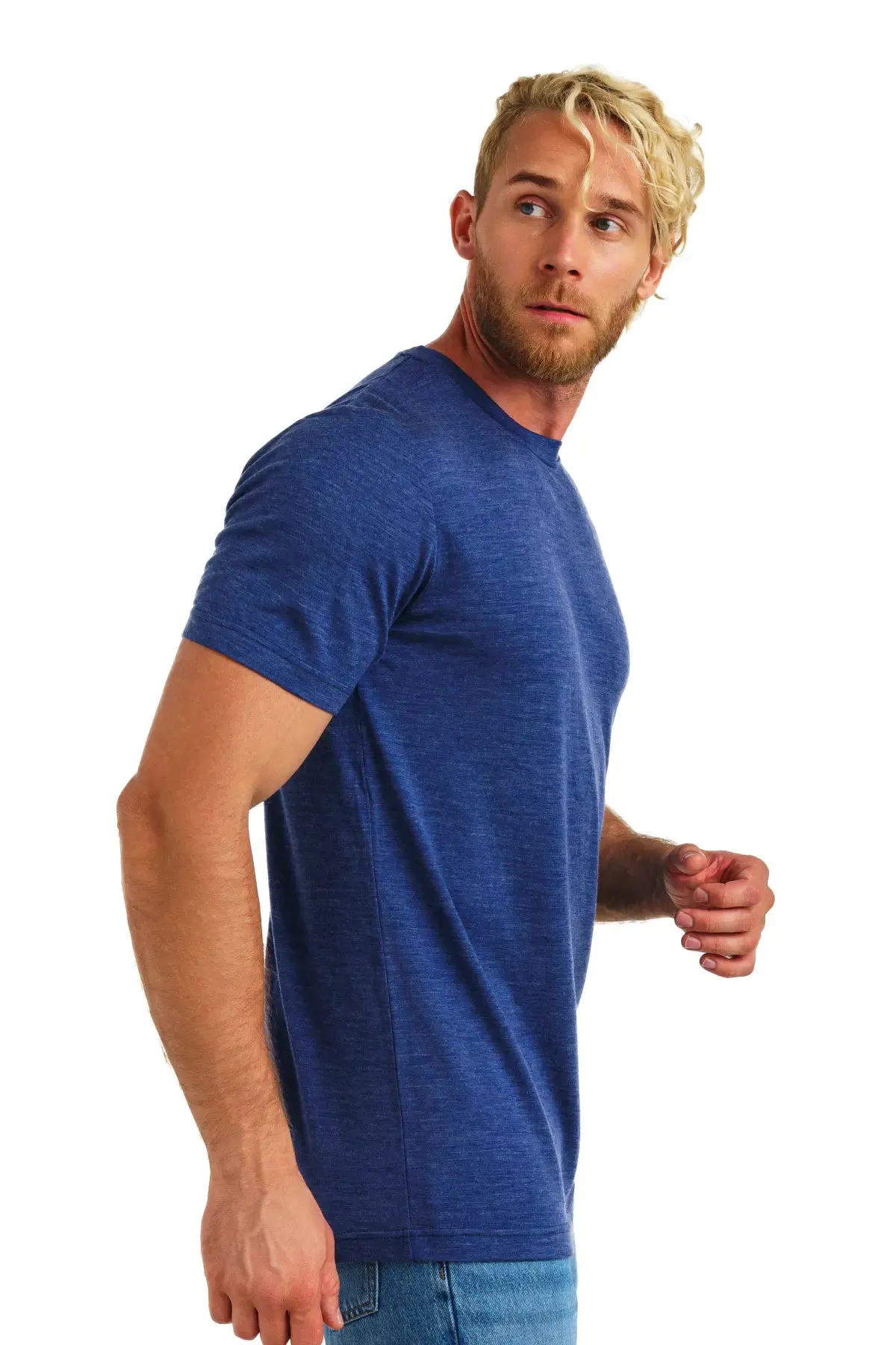 Men's Merino T-shirt 165 Windsor Blue