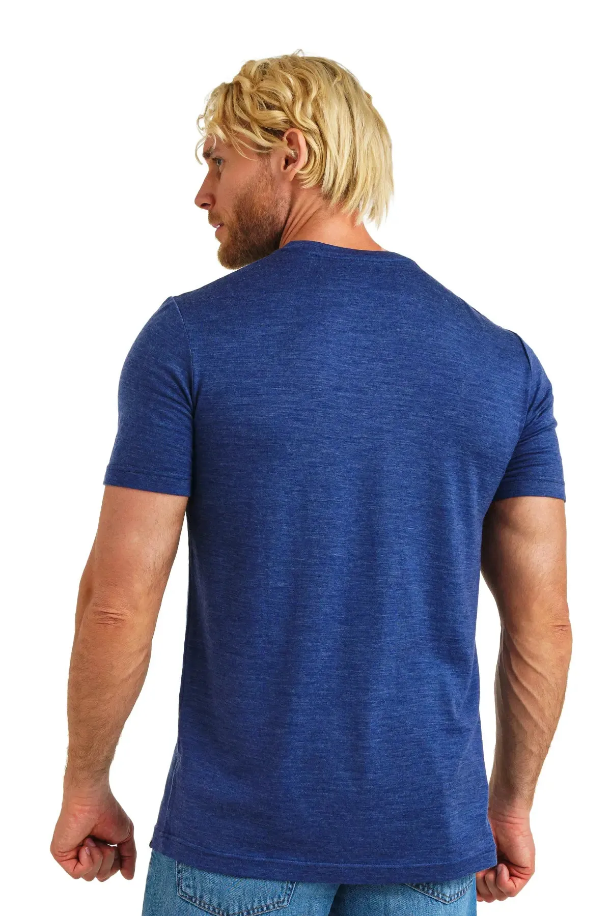 Men's Merino T-shirt 165 Windsor Blue