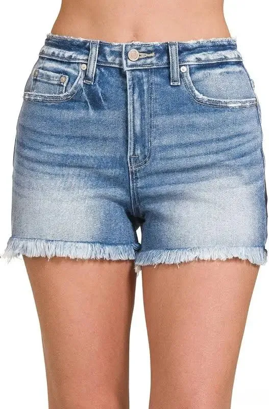 Not Afrayed Denim Shorts