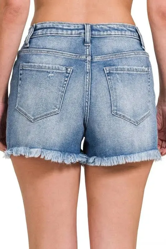 Not Afrayed Denim Shorts