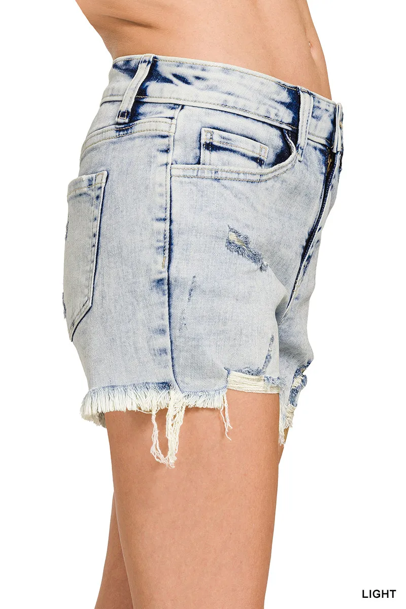Out All Night Denim Shorts