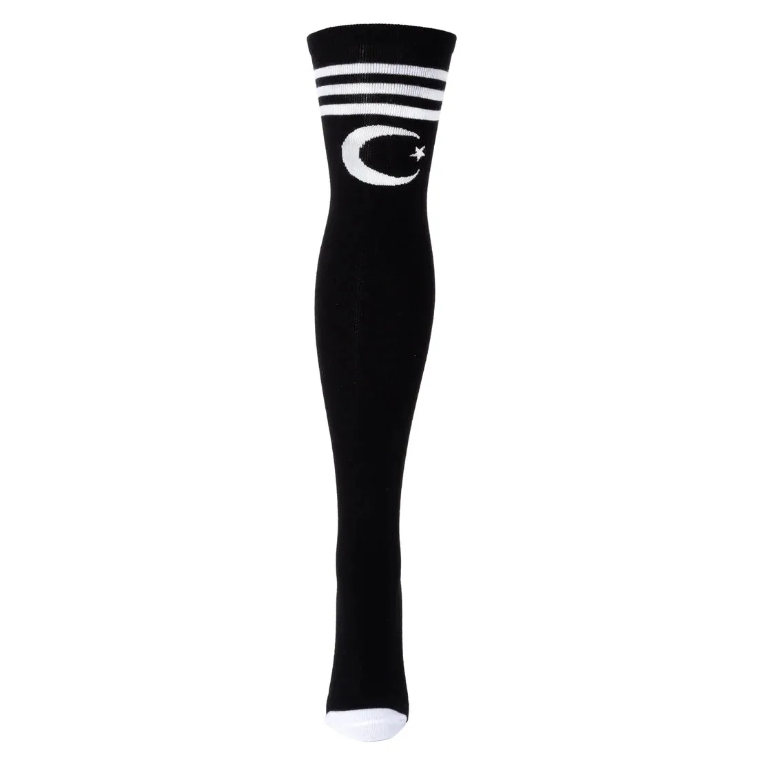 The Moon and Stars Thigh High Socks
