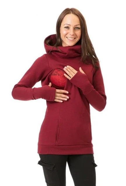 Warm Breastfeeding Hoodie